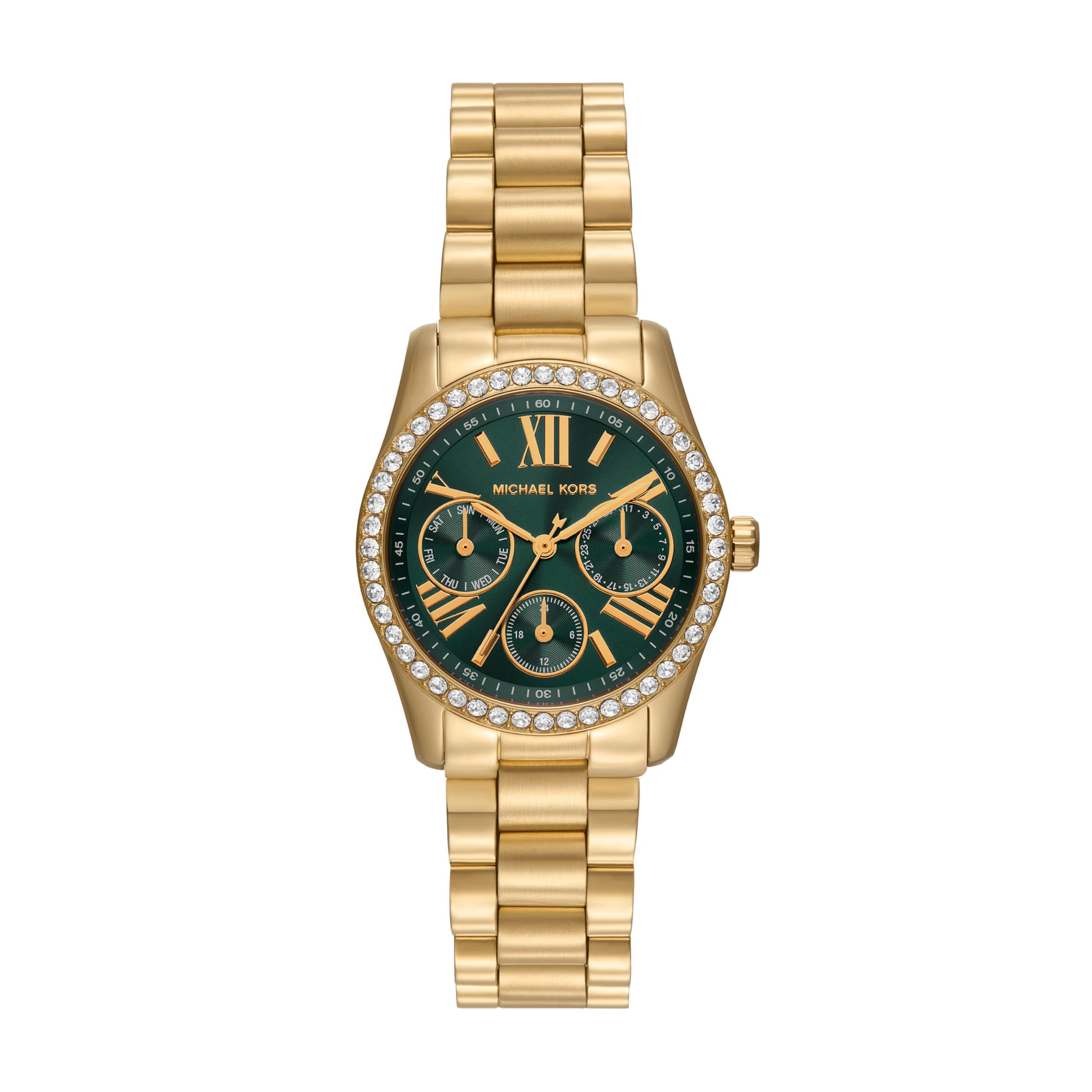 Michael Kors Women's Lexington Lux Multifunction Gold-Tone